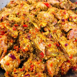 marinated-goat-meat